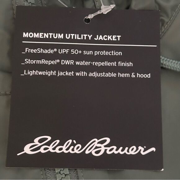 Eddie Bauer Men’s Momentum Utility Jacket Green Size Mens Large - Picture 4 of 9